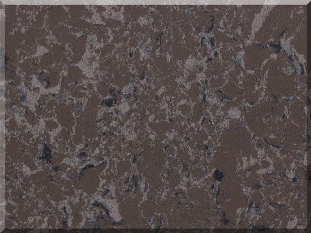 Цветовая палитра кварцевый камень Vicostone Marble Effect BQ9360 Titanium Brown