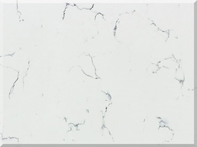 Цветовая палитра кварцевый камень Vicostone Marble Effect Ventisca BQ8330