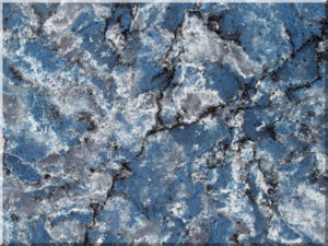 Синій, Сірий Vicostone Thunder Blue BQ8786